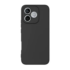 Woo case liquid silicone honor 600 lite 5g, black