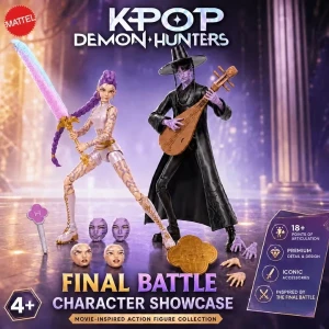 Набор фигурок k-pop охотники на демонов «руми и джину: финальная битва», 2 шт. Thumbnail 5