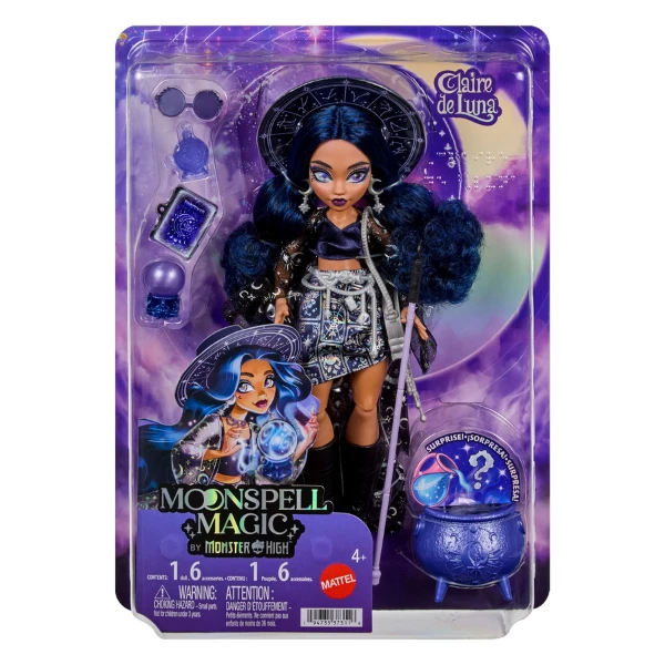Set de joacă monster high moonspell magic „claire de luna” cu accesorii 3