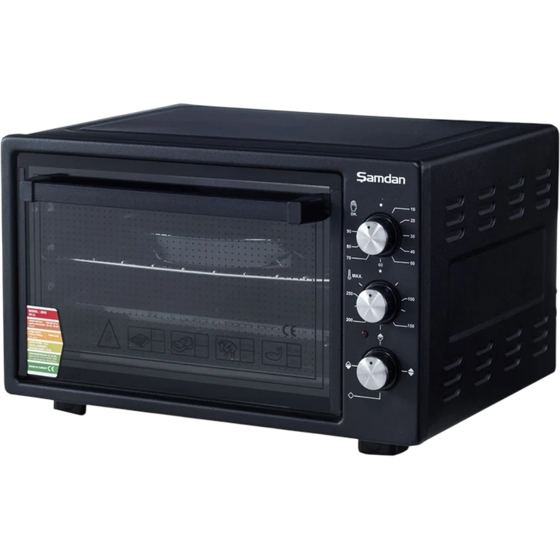 Cuptor electric samdan ec01487, negru 2