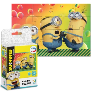 Puzzle magnetic &quot;Prieteni&quot;, seria Minions, 16 elem.