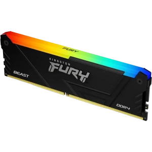 Оперативная память Kingston FURY Beast RGB, DDR4 SDRAM, 3200 МГц, 16Гб, KF432C16BB12A/16