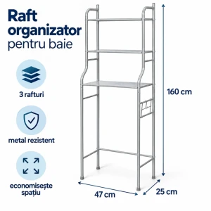 Raft pentru masina de spalat 65*25*152 cm ge3026 Thumbnail 2