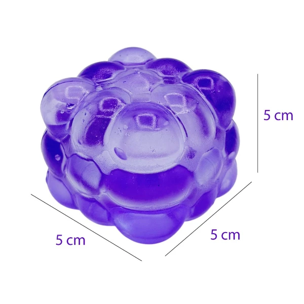 Антистресс-куб "needoh: magic bubble cube", 5×5×5 см, фиолетовый 4