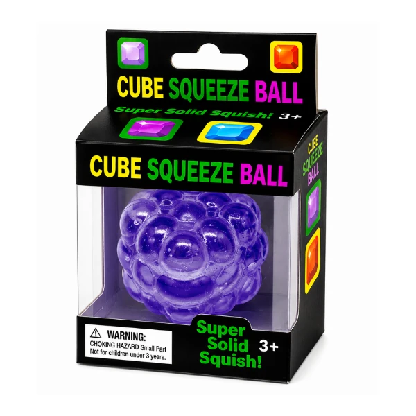 Антистресс-куб "needoh: magic bubble cube", 5×5×5 см, фиолетовый 3