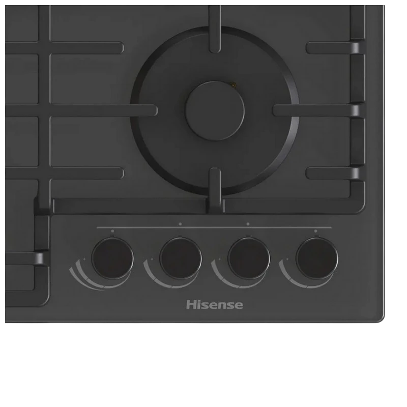 Plită pe gaz hisense gg663b, negru 2