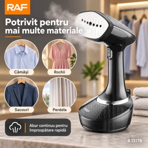 Aparat de călcat vertical cu abur raf r.1317b, 1500 w Thumbnail 4