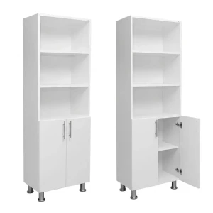 Dulap cu 2 uși alb - 600*340*1900mm