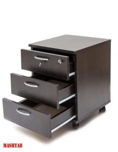 Dulap cu 3 sertare venghe - 420*420*550mm