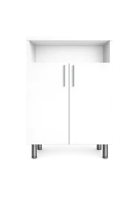 Dulap imprimanta cu 2 uși alb - 600*340*800mm