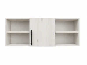 Dulap suspendat cu ușă stejar alb - 1200*300*450mm