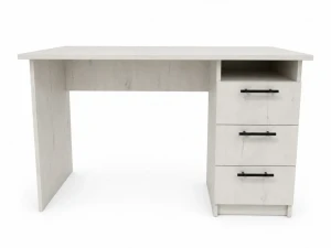 Masa cu 3 sertare stejar alb - 1200mm