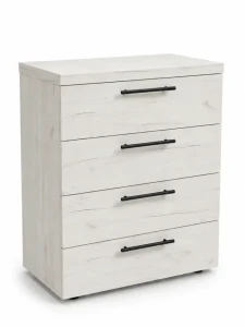Comoda tarragona stejar alb dublă- 700mm