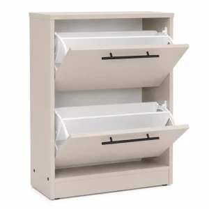 Pantofar soria cu 2 sertare cashmere - 640*290*830mm