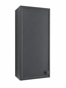 Dulap baie suspendat vertical alicante antracit cu o ușă - 400mm*800mm