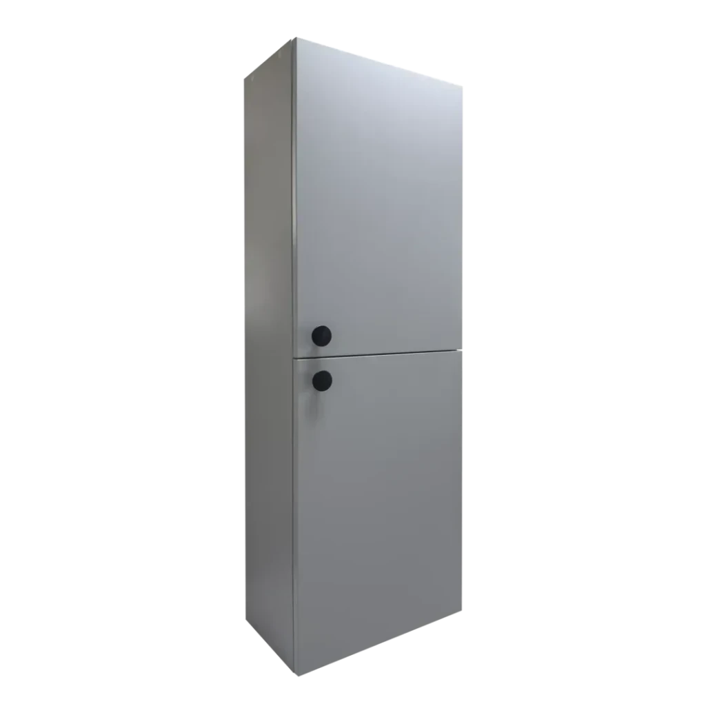 Dulap baie suspendat vertical lerida gri- alb 2 uși - 400mm*1200mm 6