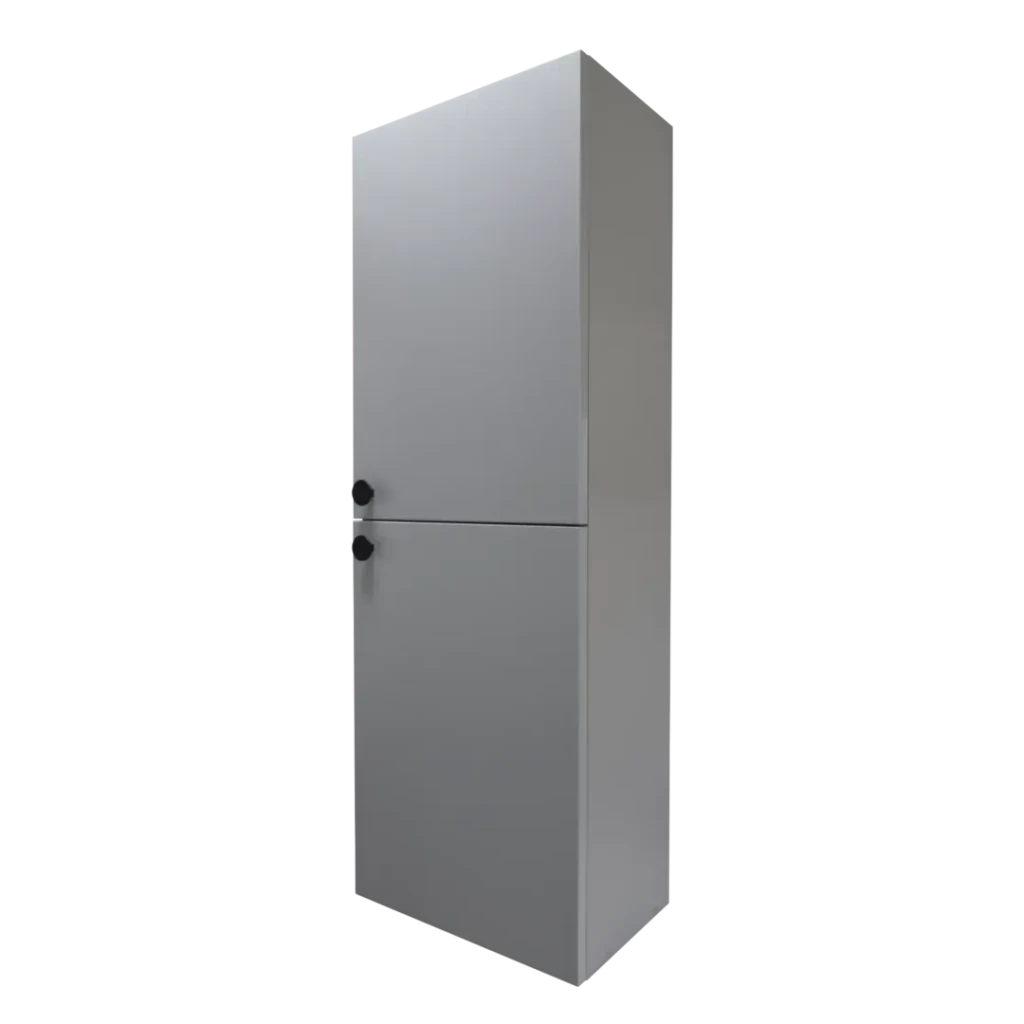 Dulap baie suspendat vertical lerida gri- alb 2 uși - 400mm*1200mm 5