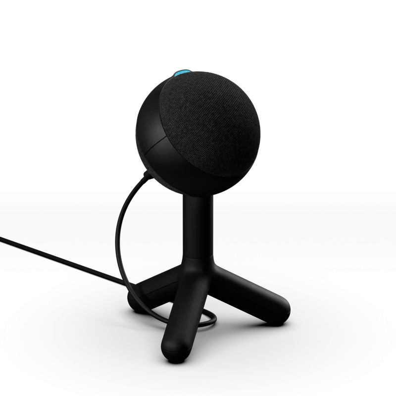 Microfon gaming logitech yeti orb rgb, usb, alb 5