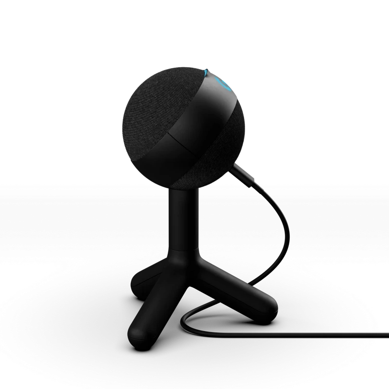 Microfon gaming logitech yeti orb rgb, usb, alb 9