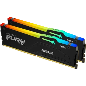 Оперативная память Kingston FURY Beast RGB, DDR5 SDRAM, 5600 МГц, 64Гб, KF556C36BBEAK2-64