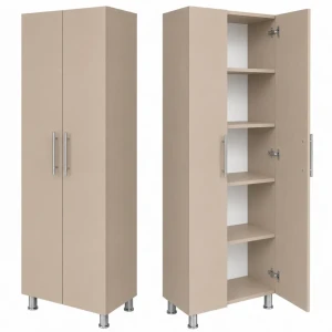 Dulap cu rafturi 2 uși cashmere - 600*340*1900mm