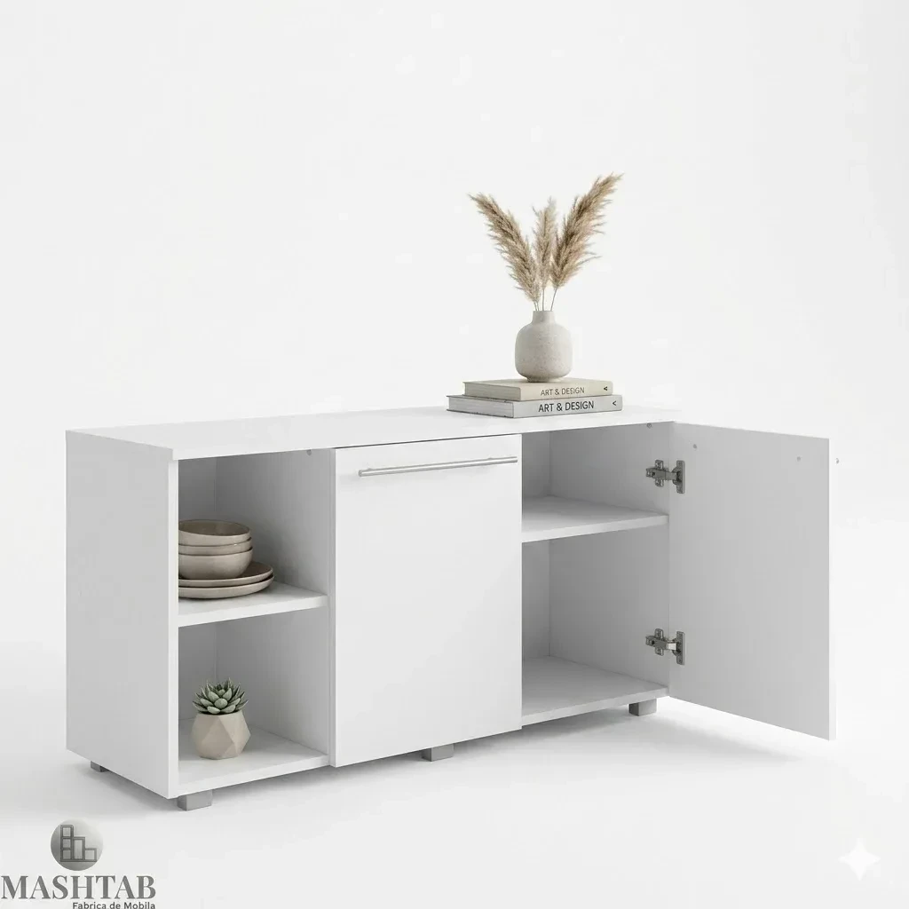 Comoda malaga alb - 1100mm 3