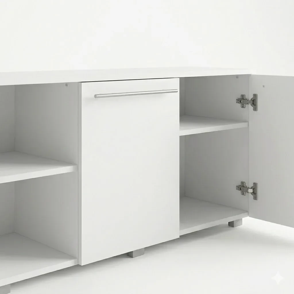 Comoda malaga alb - 1100mm 4