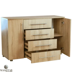 Comoda madrid 4 sertare sonoma - 1200mm