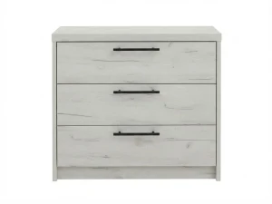 Comoda valencia stejar alb dublă - 800mm