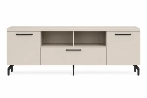 Comoda tv martello cashmere mânere negre dublă - 1800mm Thumbnail 2