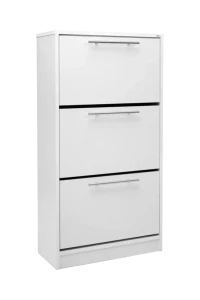 Pantofar soria cu 3 sertare alb - 640*290*1250mm