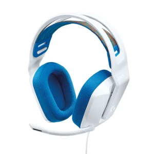 Игровая гарнитура logitech g335, проводной аналоговый, белый Thumbnail 2
