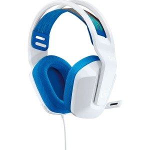 Игровая гарнитура logitech g335, проводной аналоговый, белый Thumbnail 6