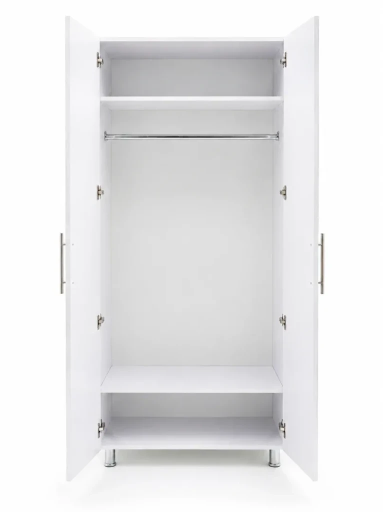 Dulap tores cu bară alb - 800*500*2000mm 3
