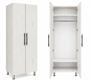 Dulap tores cu bară stejar alb - 800*500*2000mm