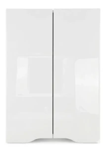 Dulap baie suspendat vertical print alb - 600mm*800mm