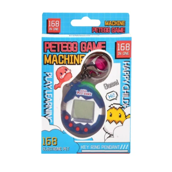 Breloc pentru chei tamagotchi, rotund (as.). 2