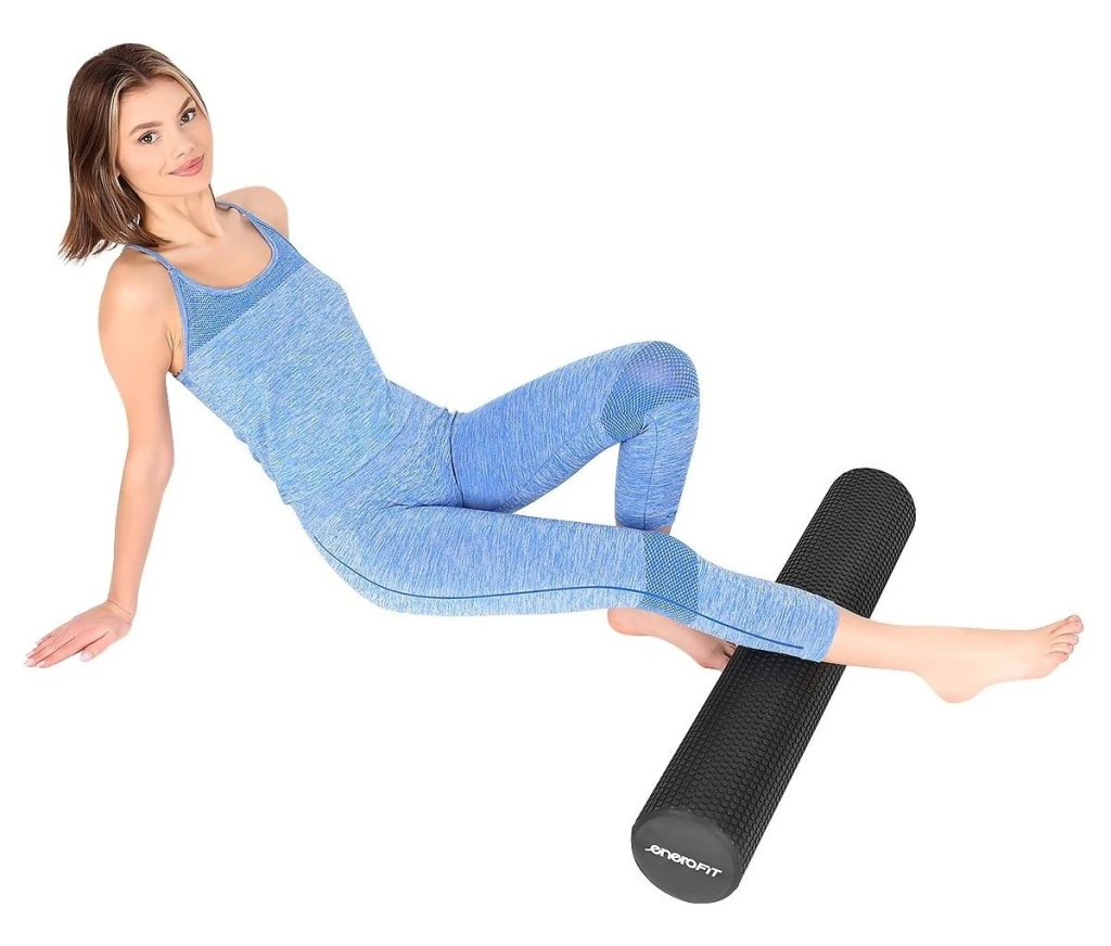 Валик для массажа enero yoga roller eva (1055817) black 5