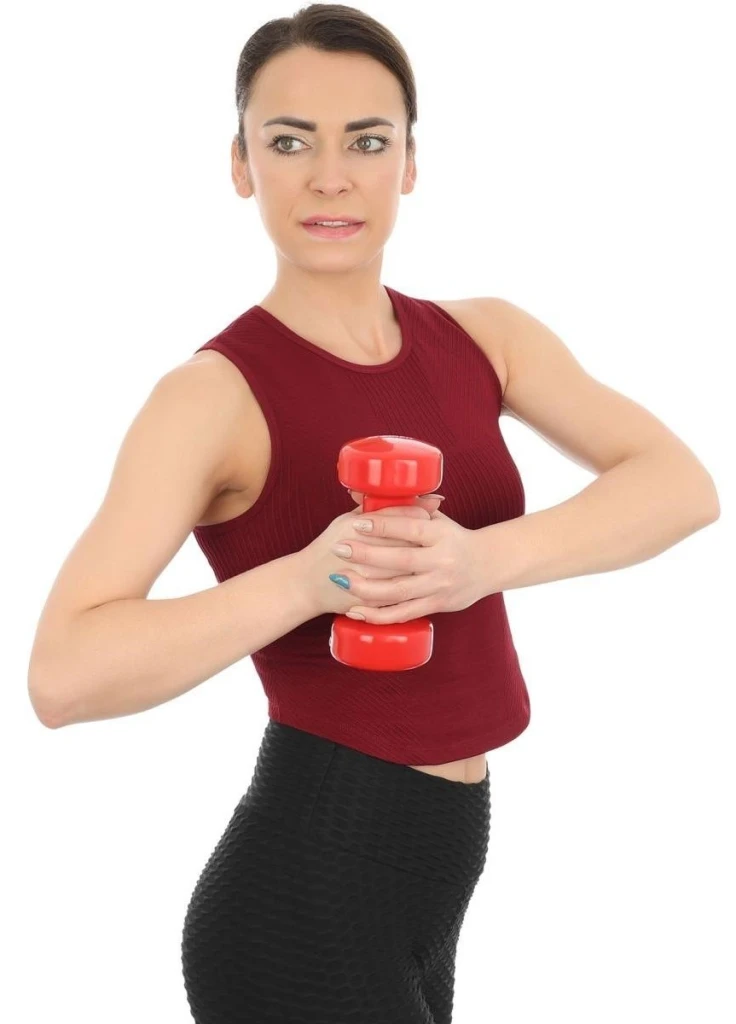 Гантель enero vinyl dumbbell 3kg 3