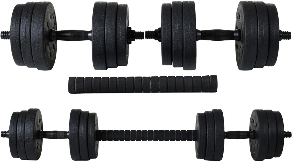 Гантель funfit dumbbell set 2x10kg (4258) 2