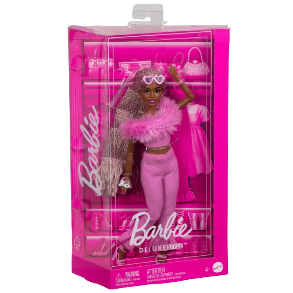 Кукла barbie "модница в розовом костюме" 3