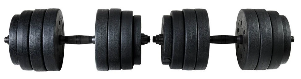 Гантель funfit dumbbell set 2x20kg (4260) 9