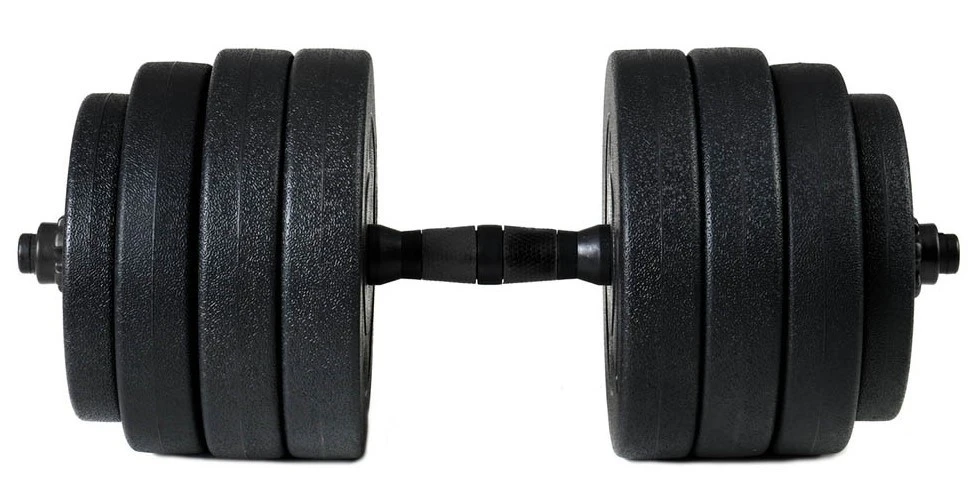 Гантель funfit dumbbell set 2x20kg (4260) 5