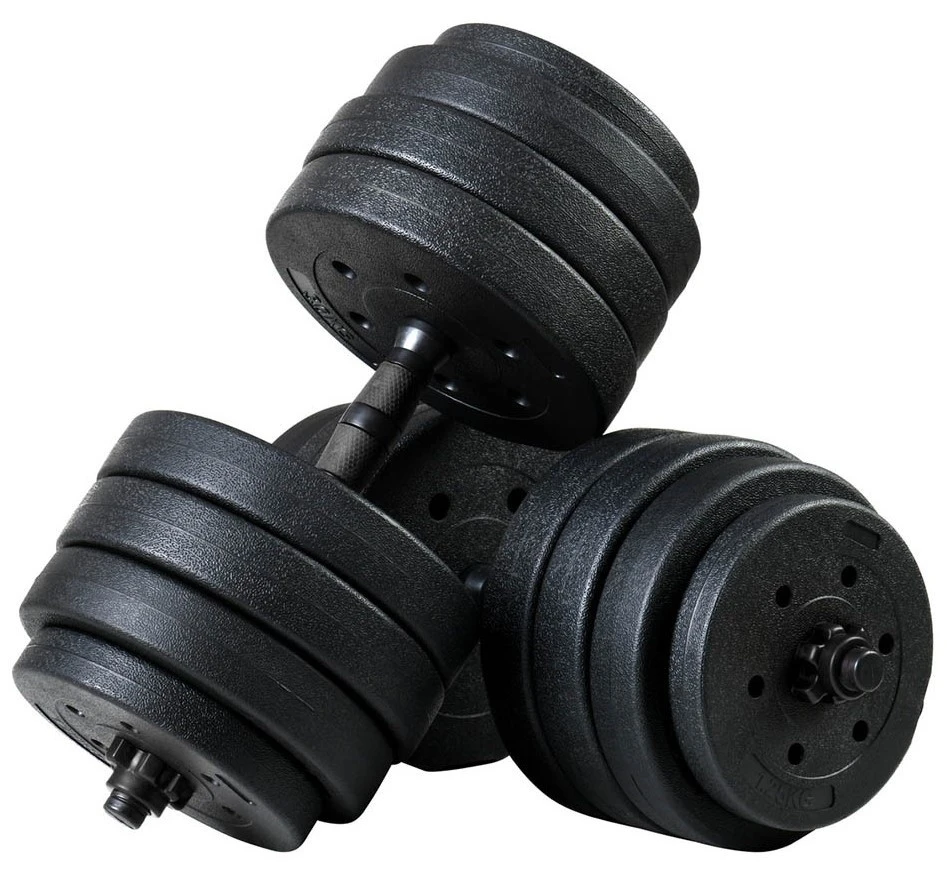 Гантель funfit dumbbell set 2x20kg (4260) 4