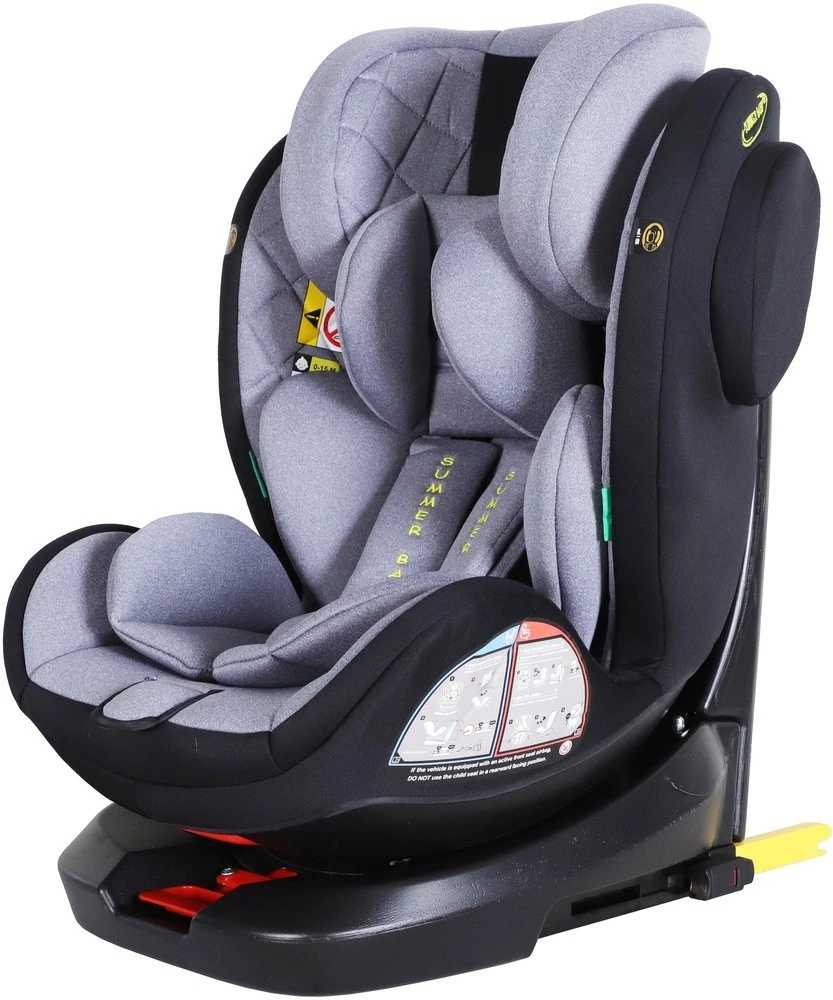 Scaun auto pentru copii summer baby faro i-size (4571) grey 3