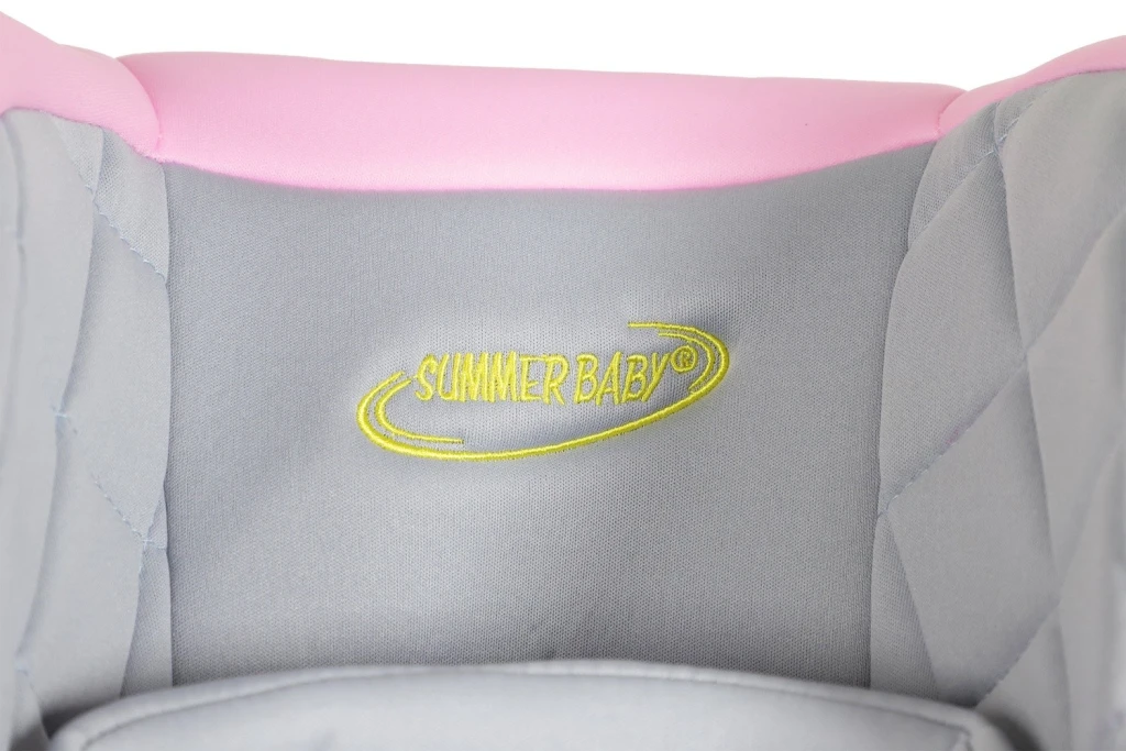Scaun auto pentru copii summer baby faro i-size (4572) grey/pink 7