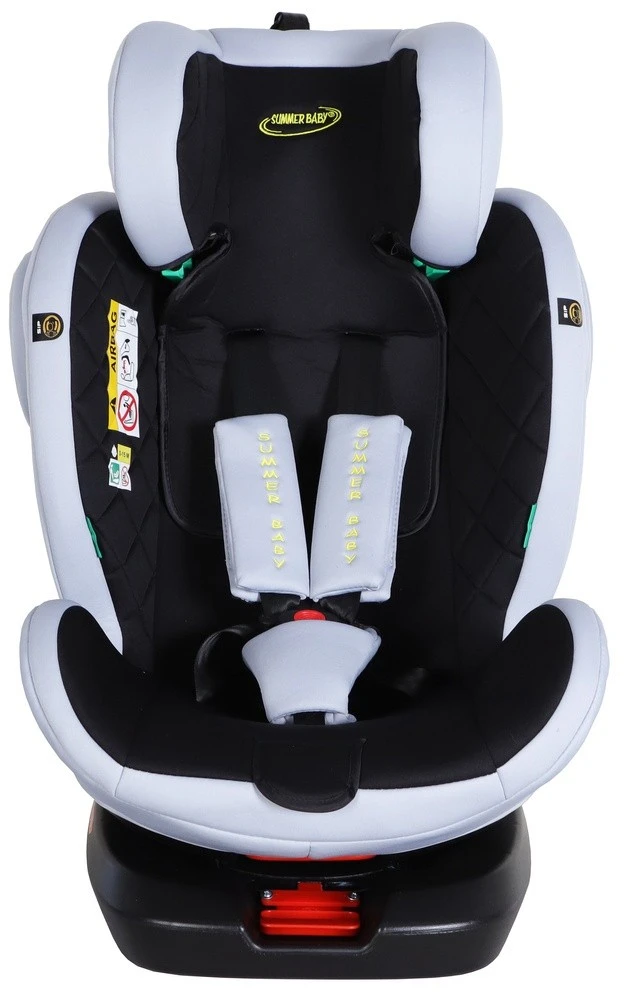 Scaun auto pentru copii summer baby faro i-size (4573) black/grey 4