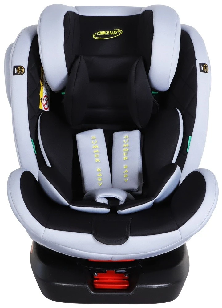 Scaun auto pentru copii summer baby faro i-size (4573) black/grey 2