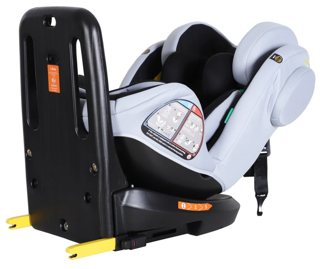 Scaun auto pentru copii summer baby faro i-size (4573) black/grey 8