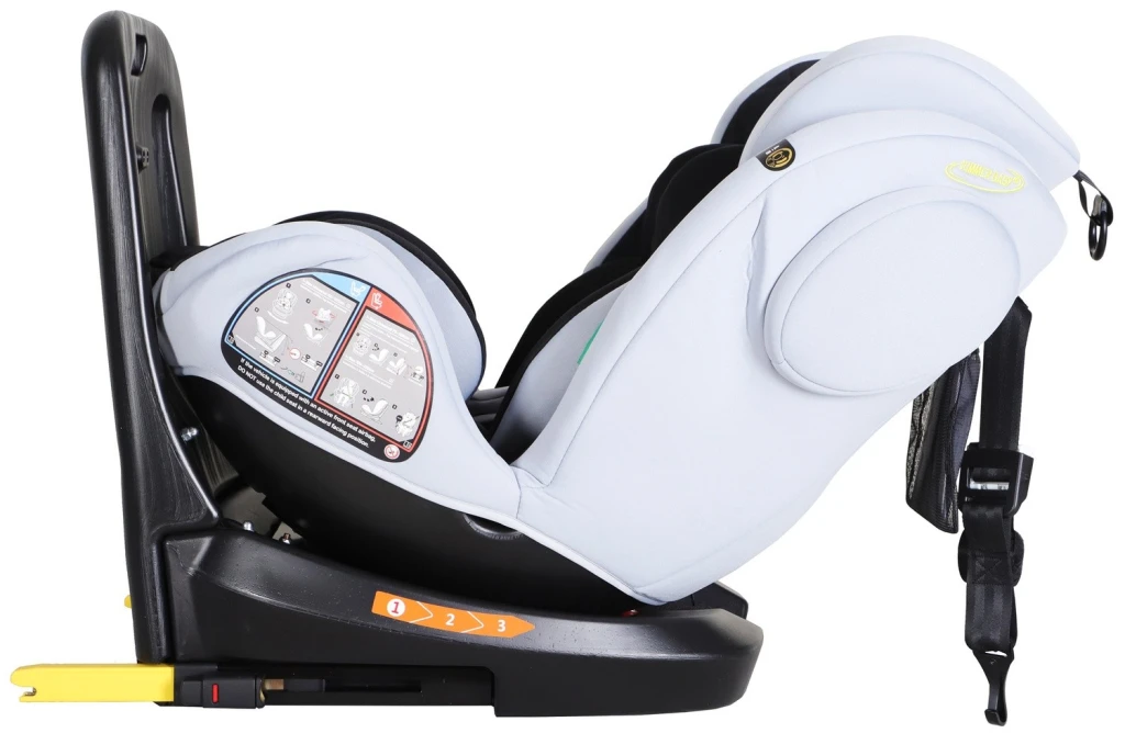 Scaun auto pentru copii summer baby faro i-size (4573) black/grey 7